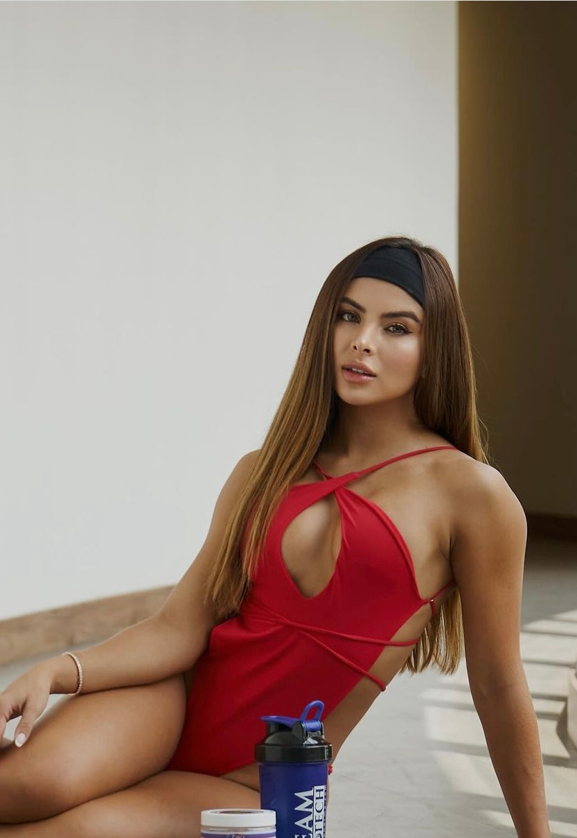Bali One Piece Red