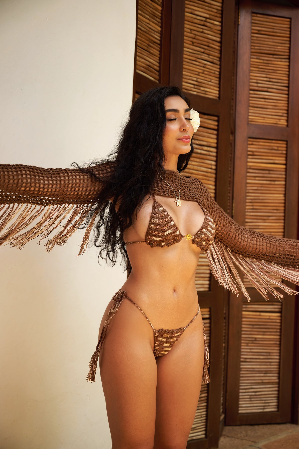 Amaranto Cubre Hombros Café