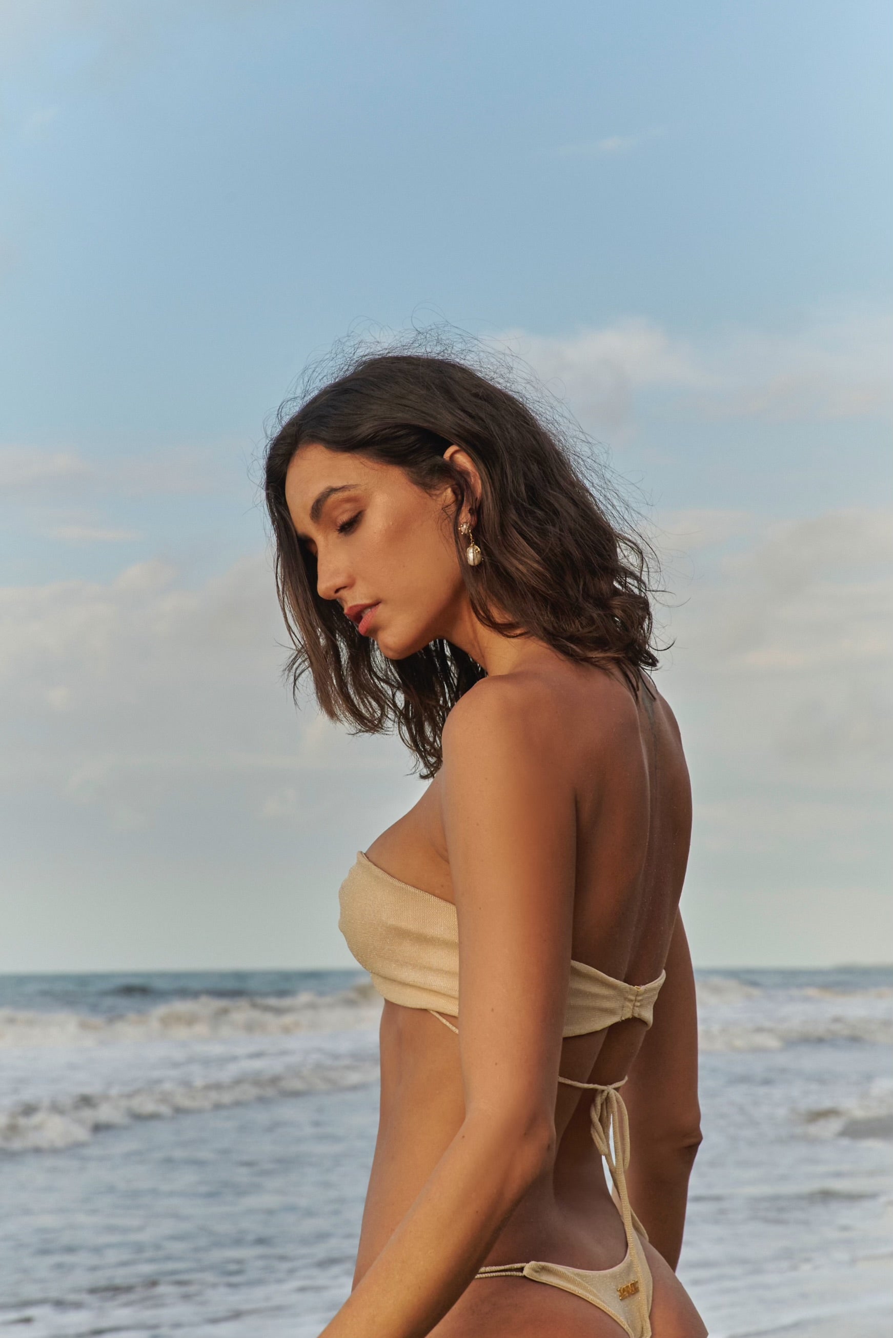 Bruma Bottom Nude con Brillos