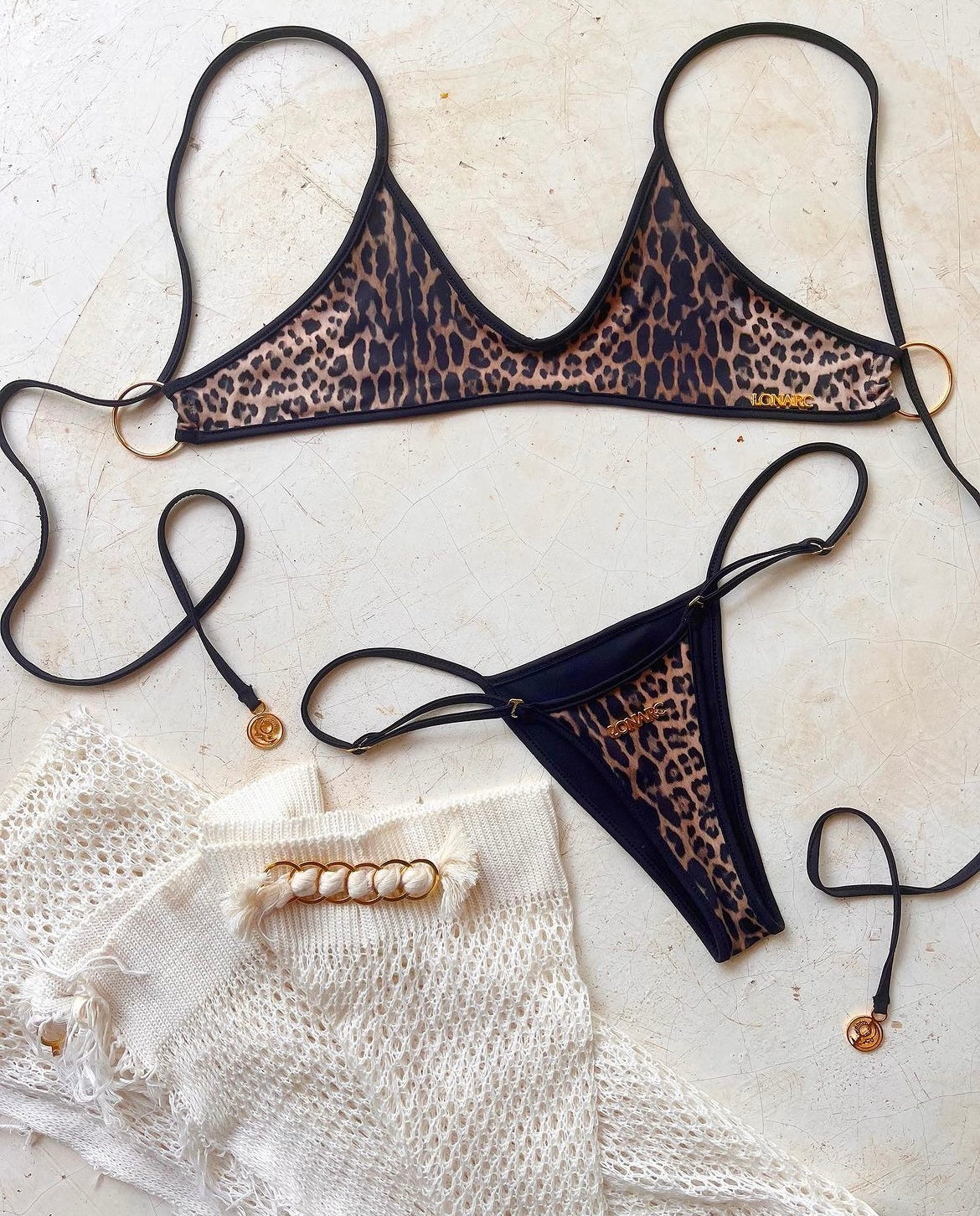 Sunny Bottom Cheetah and black stripes