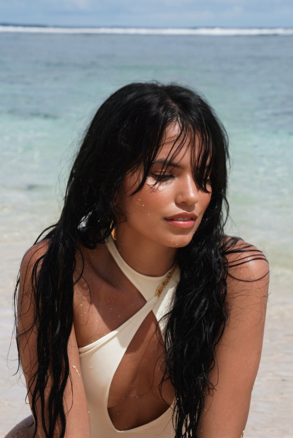 Araw One Piece Blanco Crema