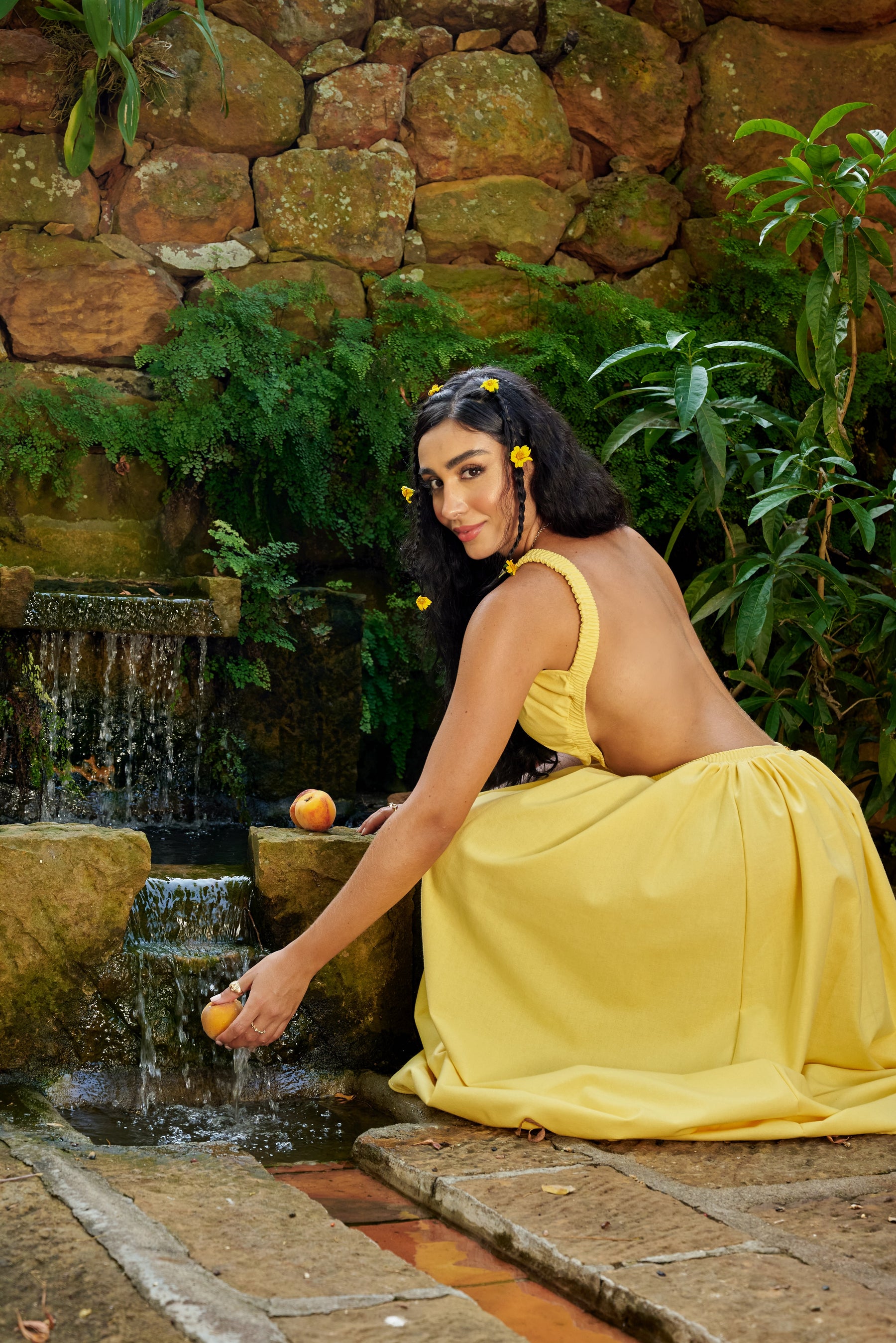 Amarilis Maxi Dress Amarillo
