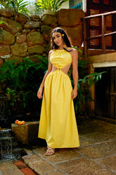Amarilis Maxi Dress Amarillo