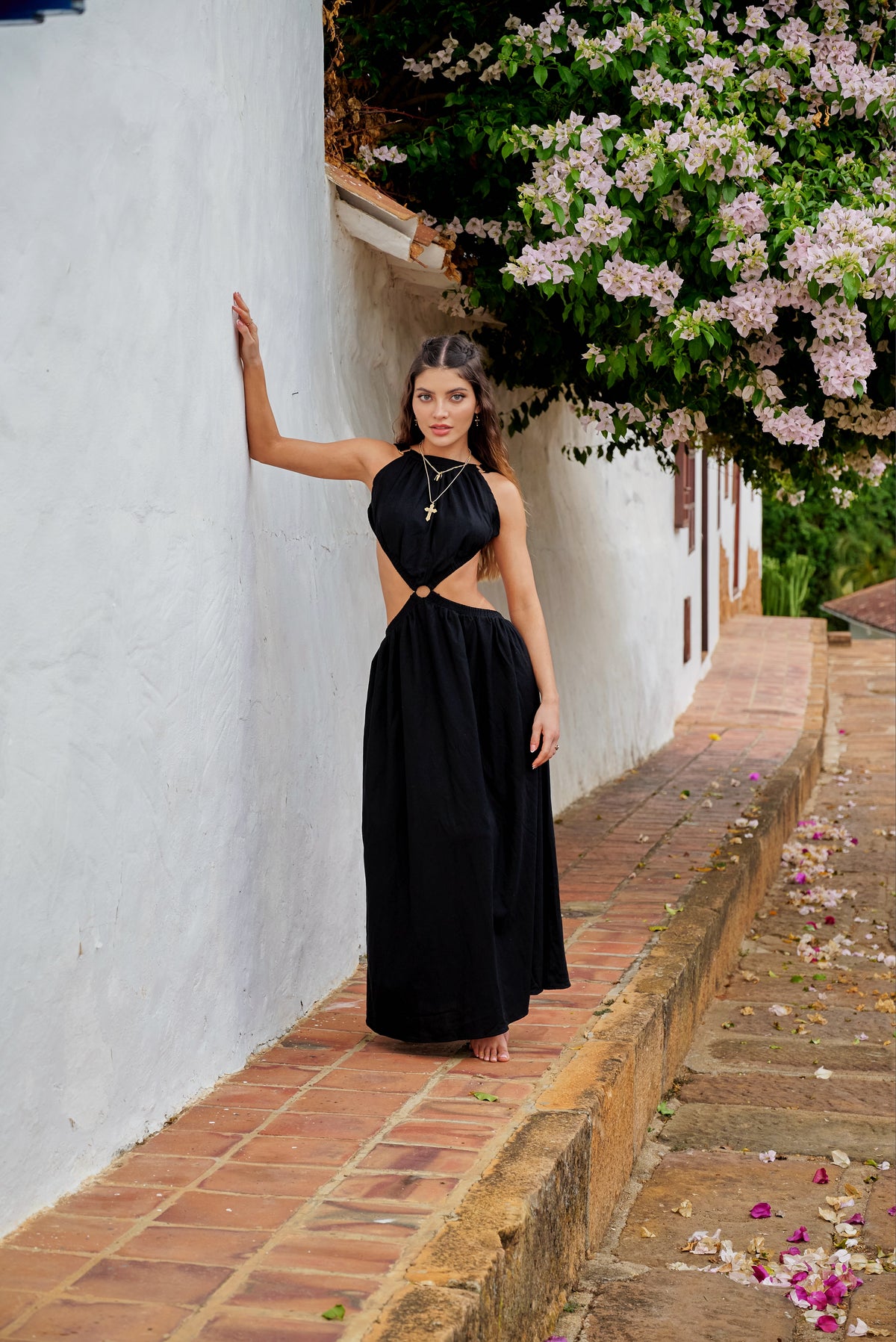 Amarilis Maxi Dress Negro