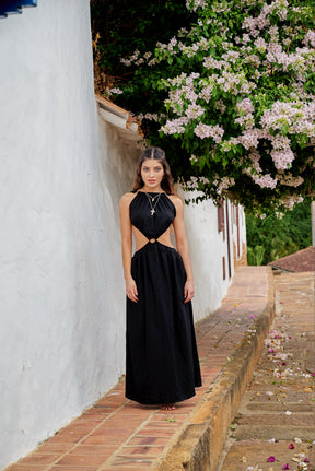 Amarilis Maxi Dress Negro