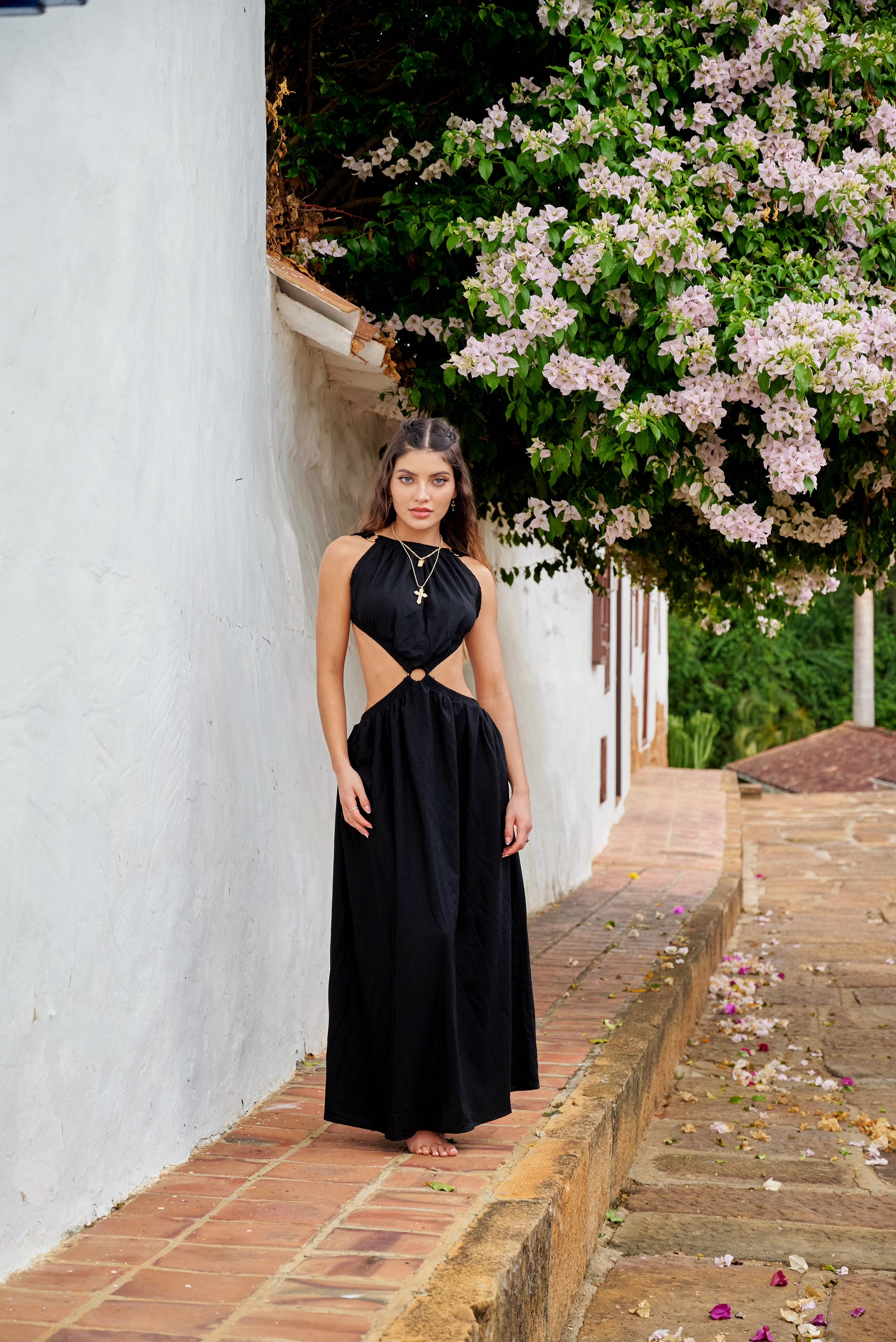 Amarilis Maxi Dress Negro