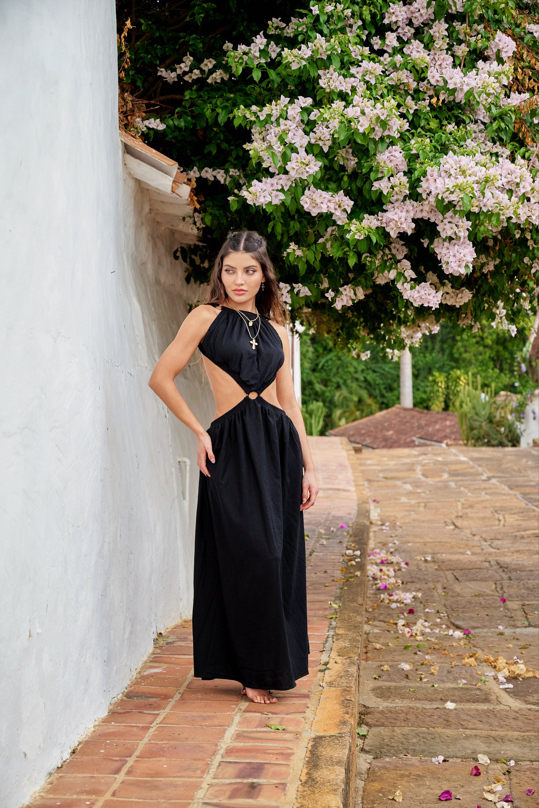 Amarilis Maxi Dress Negro