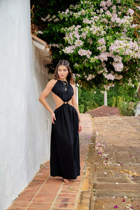 Amarilis Maxi Dress Negro