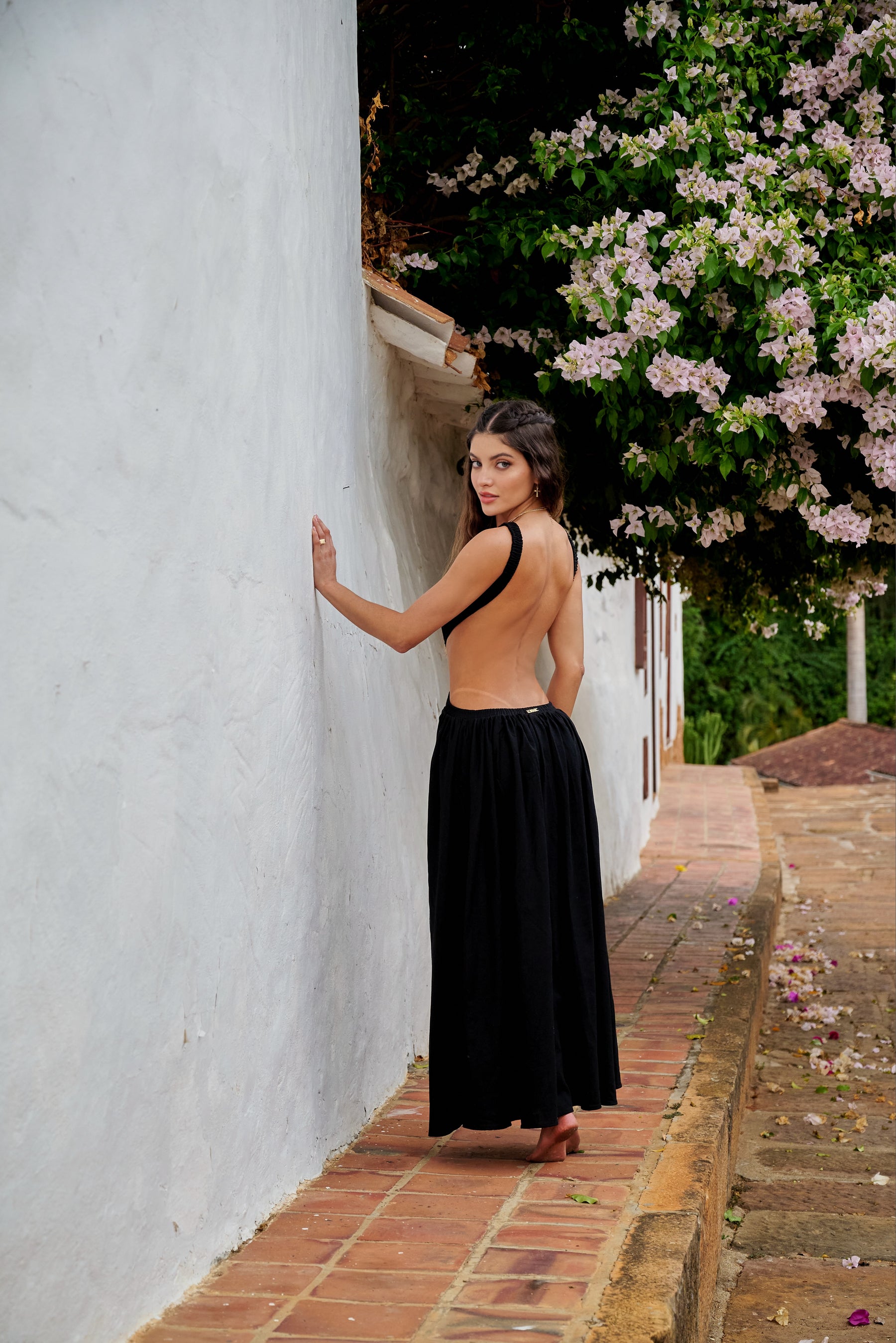 Amarilis Maxi Dress Negro