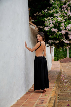 Amarilis Maxi Dress Negro