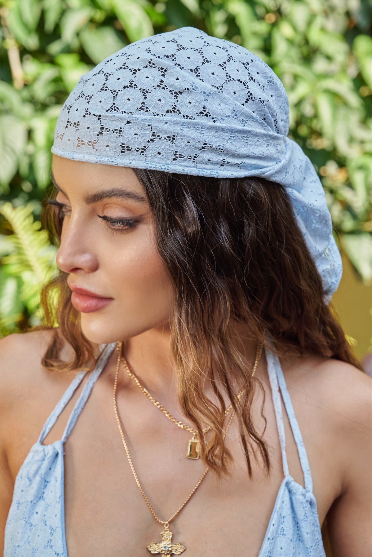 Pañoleta Margarita Baby Blue