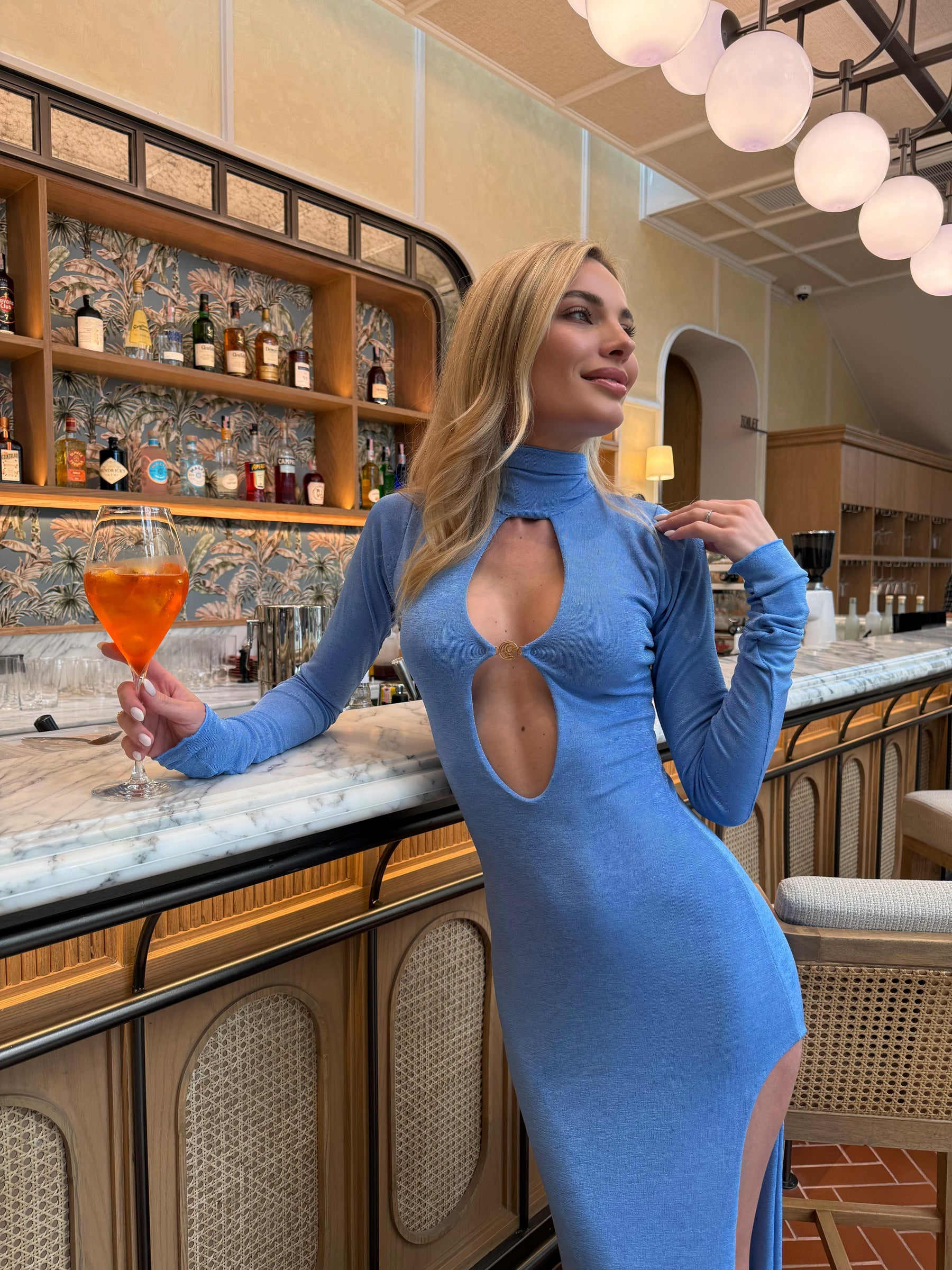 Kendall Dress Baby Blue