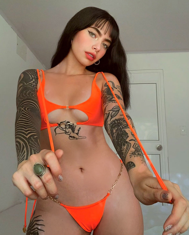 Ambar Bottom Neon Orange