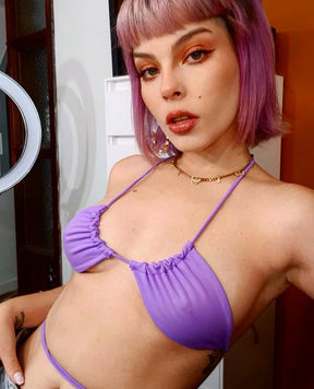 Bombshell Top Lila